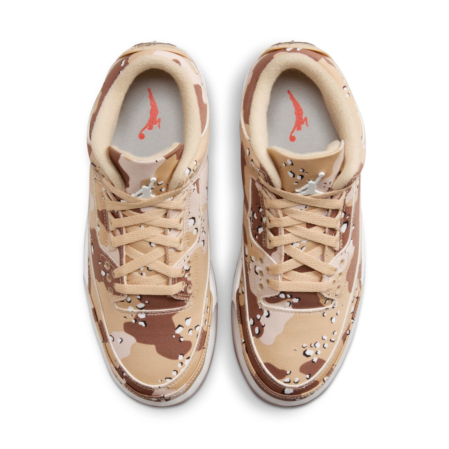 Air Jordan Women's Retro 3 Tex "Desert Camo" Sneakers