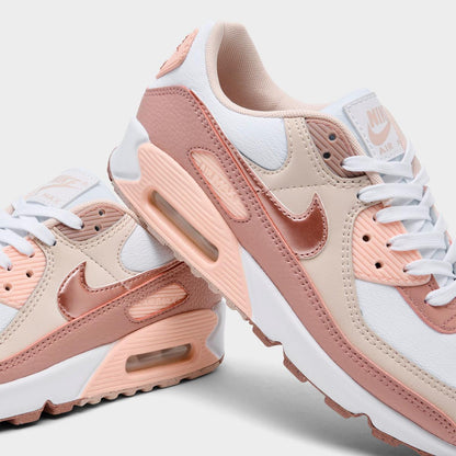 [hq1783-100] Womens Nike Air Max 90 Nn Premium 'washed Coral Particle Pink'