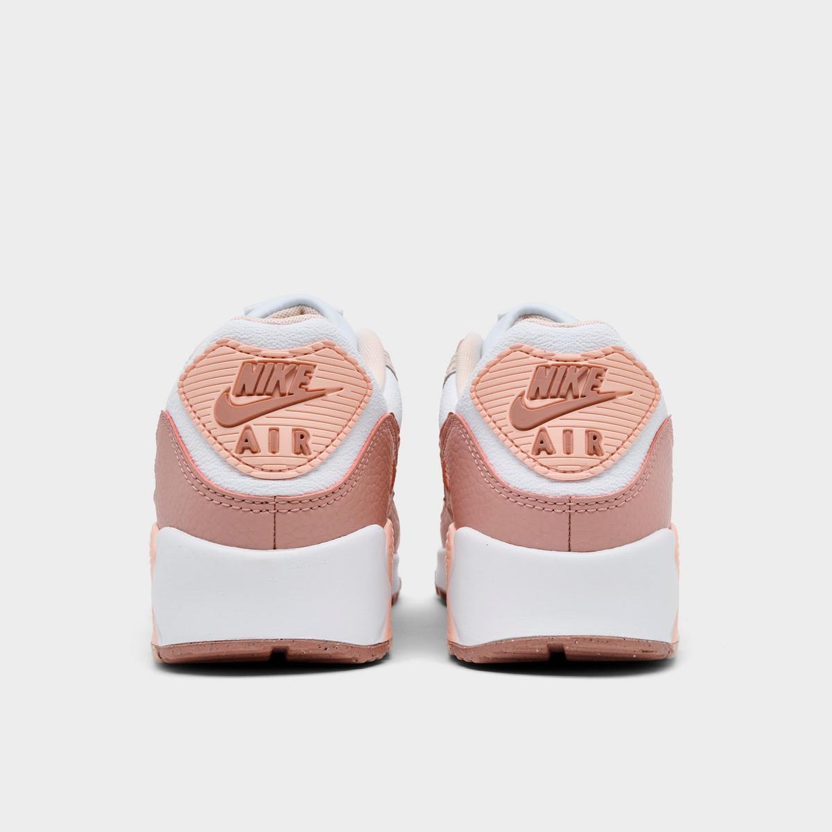 [hq1783-100] Womens Nike Air Max 90 Nn Premium 'washed Coral Particle Pink'