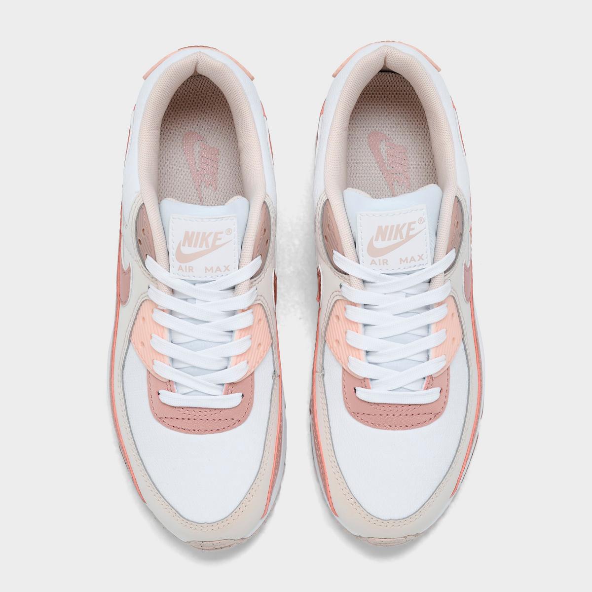 [hq1783-100] Womens Nike Air Max 90 Nn Premium 'washed Coral Particle Pink'