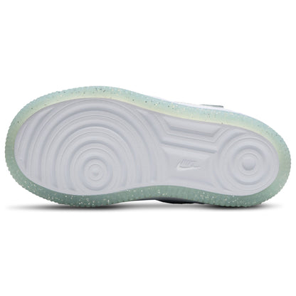 Nike Preschool Air Force 1 Low EasyOn Pure Platinum/Glacier Blue