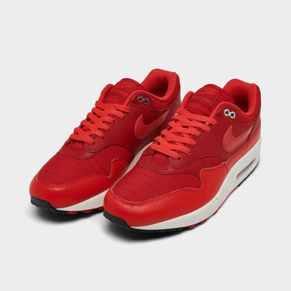 [hq3607-687] Mens Nike Air Max 1 'gym Red Crimson'