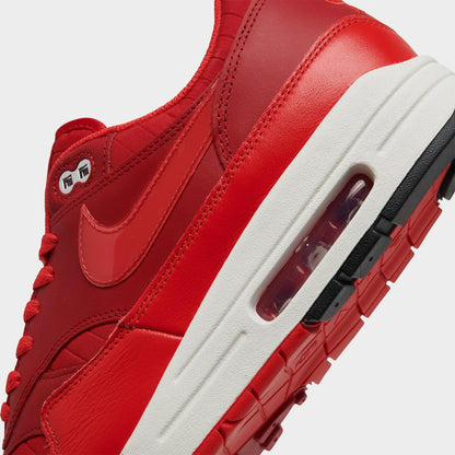 [hq3607-687] Mens Nike Air Max 1 'gym Red Crimson'