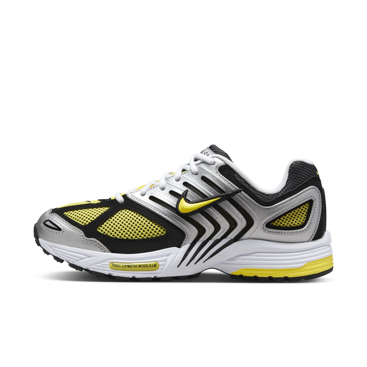 White/Metallic Silver/Black/Opti Yellow-