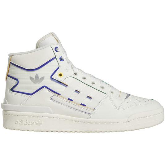 adidas Men's Forum Exhibit Mid 'Colored Trim' Sneakers