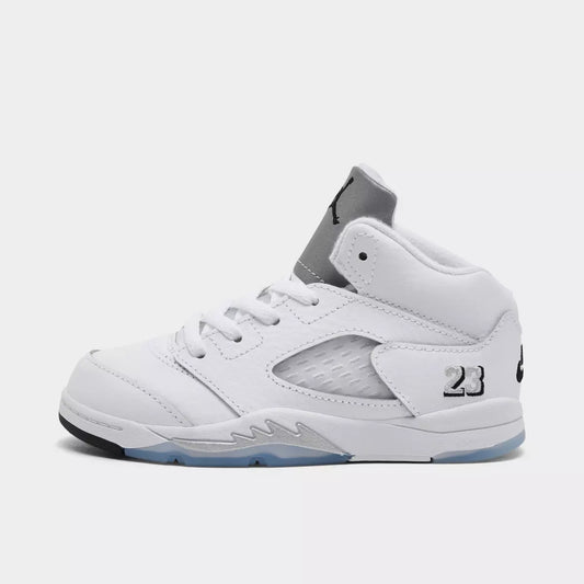 Toddler Air Jordan 5 Retro - White Metallic (2026)