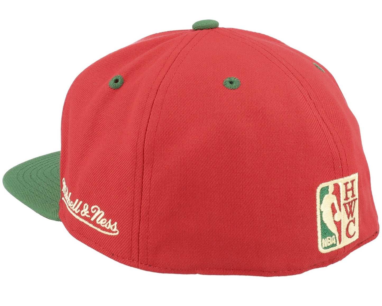 Men's Mitchell & Ness NBA Nightmare Fitted Hwc Raptors - Red