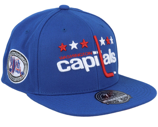 Mitchell & Ness Men's NHL Vintage Fitted Capitals Fitted Caps