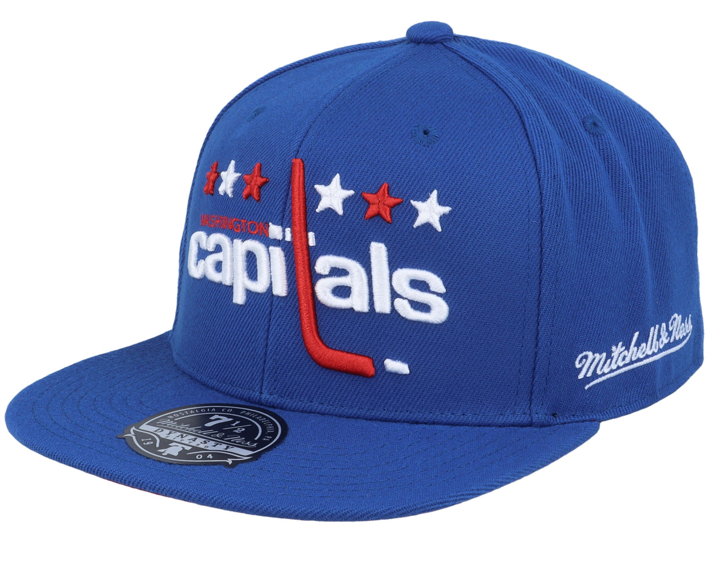 Mitchell & Ness Men's NHL Vintage Fitted Capitals Fitted Caps