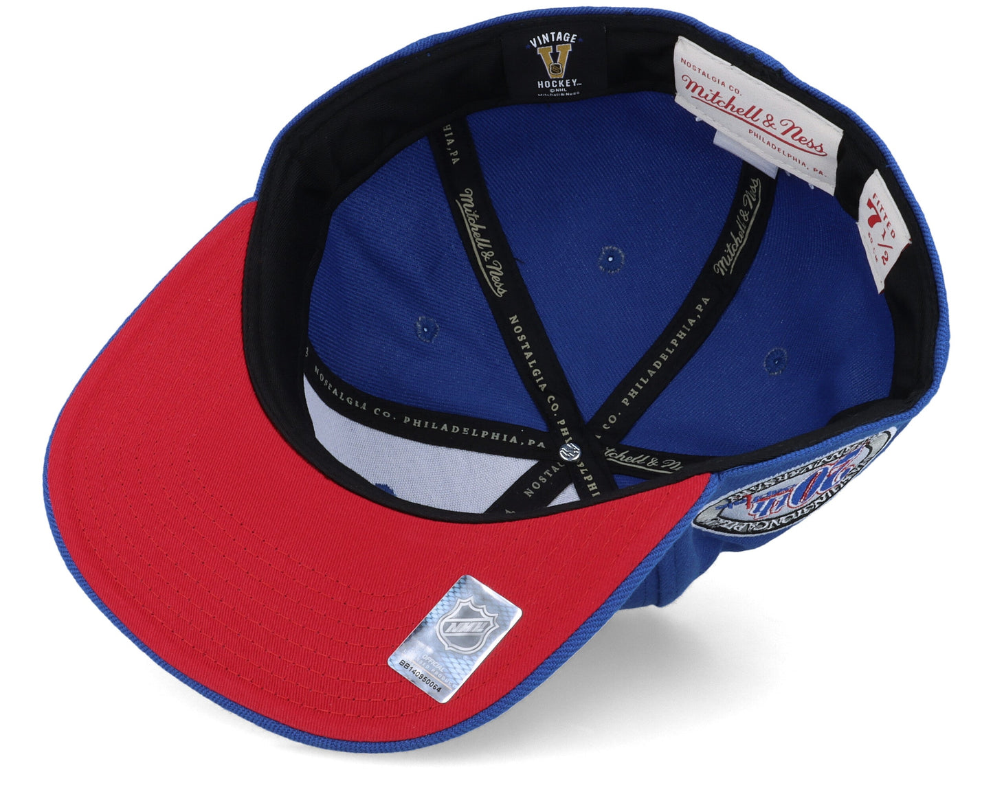 Men's Mitchell & Ness Nhl Vintage Fitted Capitals