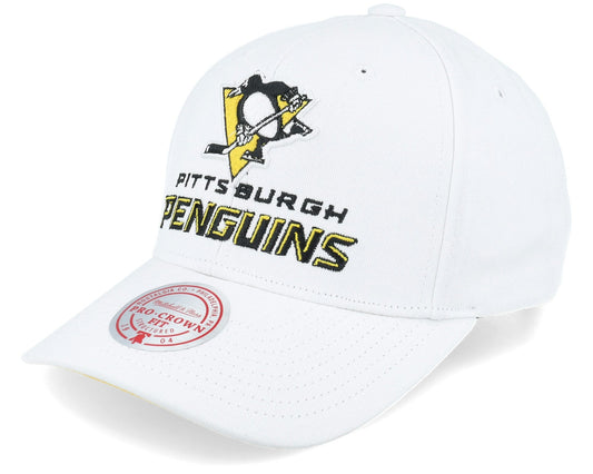 Men's Mitchell & Ness Nhl All In Pro Snapback Penguins - White