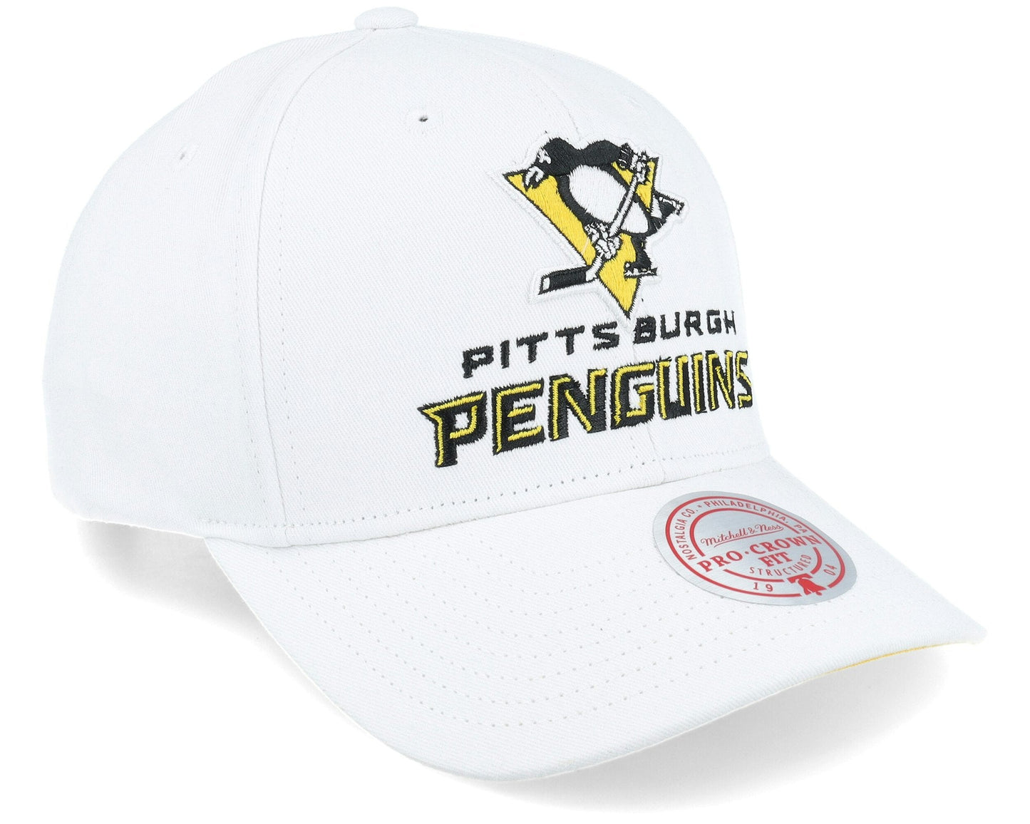 Men's Mitchell & Ness Nhl All In Pro Snapback Penguins - White