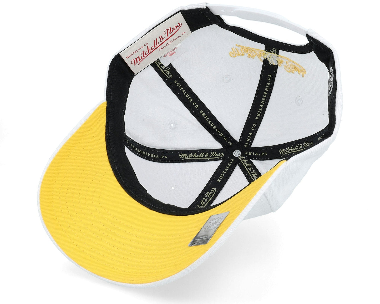 Men's Mitchell & Ness Nhl All In Pro Snapback Penguins - White