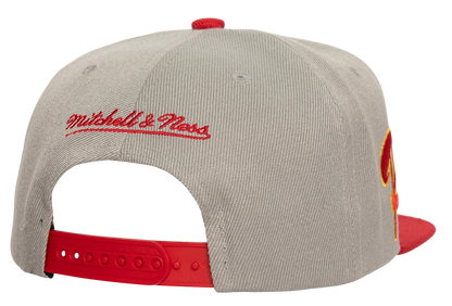Mitchell & Ness Men's NBA Knock Out Panel Snapback Hwc Rockets Snapback Caps