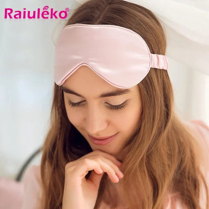 Silk Cotton Padded Eye Mask | Full Cover Light Block