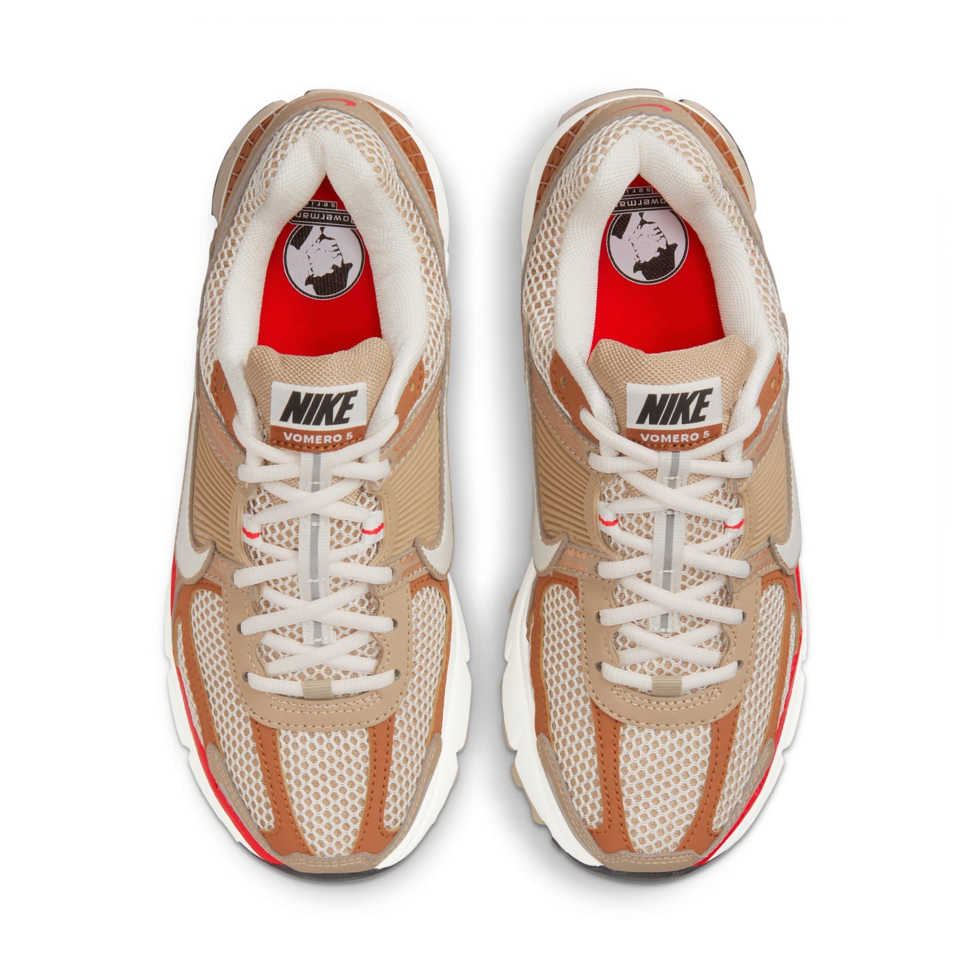 Khaki/Phantom-Fire Red-Sail-