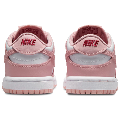 Nike Women's Dunk Low - White/Pomegranate