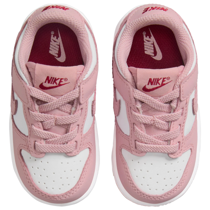 Nike Women's Dunk Low - White/Pomegranate