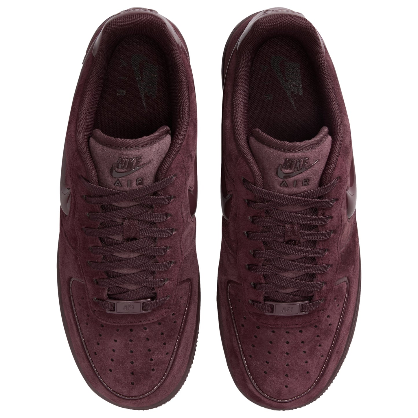 [hv4406-600] Womens Nike Air Force 1 Low '07 'burgundy Crush'