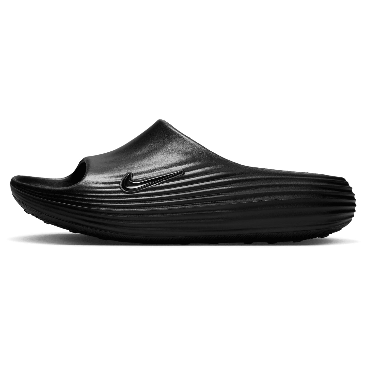 Nike Women's ReactX Rejuven8 Slide Triple Black