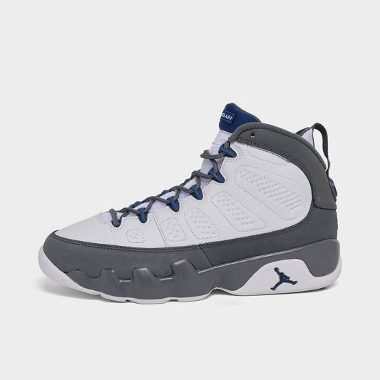 Grade School Air Jordan 9 Retro - Flint Grey/French Blue (2026)