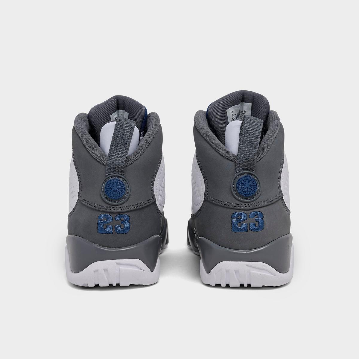 Grade School Air Jordan 9 Retro - Flint Grey/French Blue (2026)