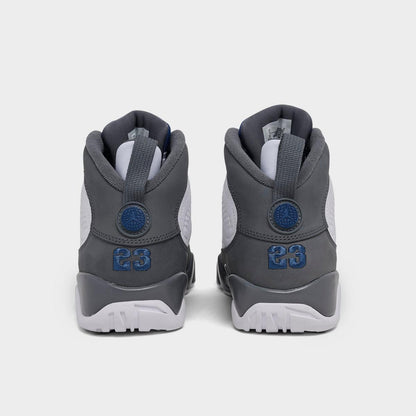 Grade School Air Jordan 9 Retro - Flint Grey/French Blue (2026)