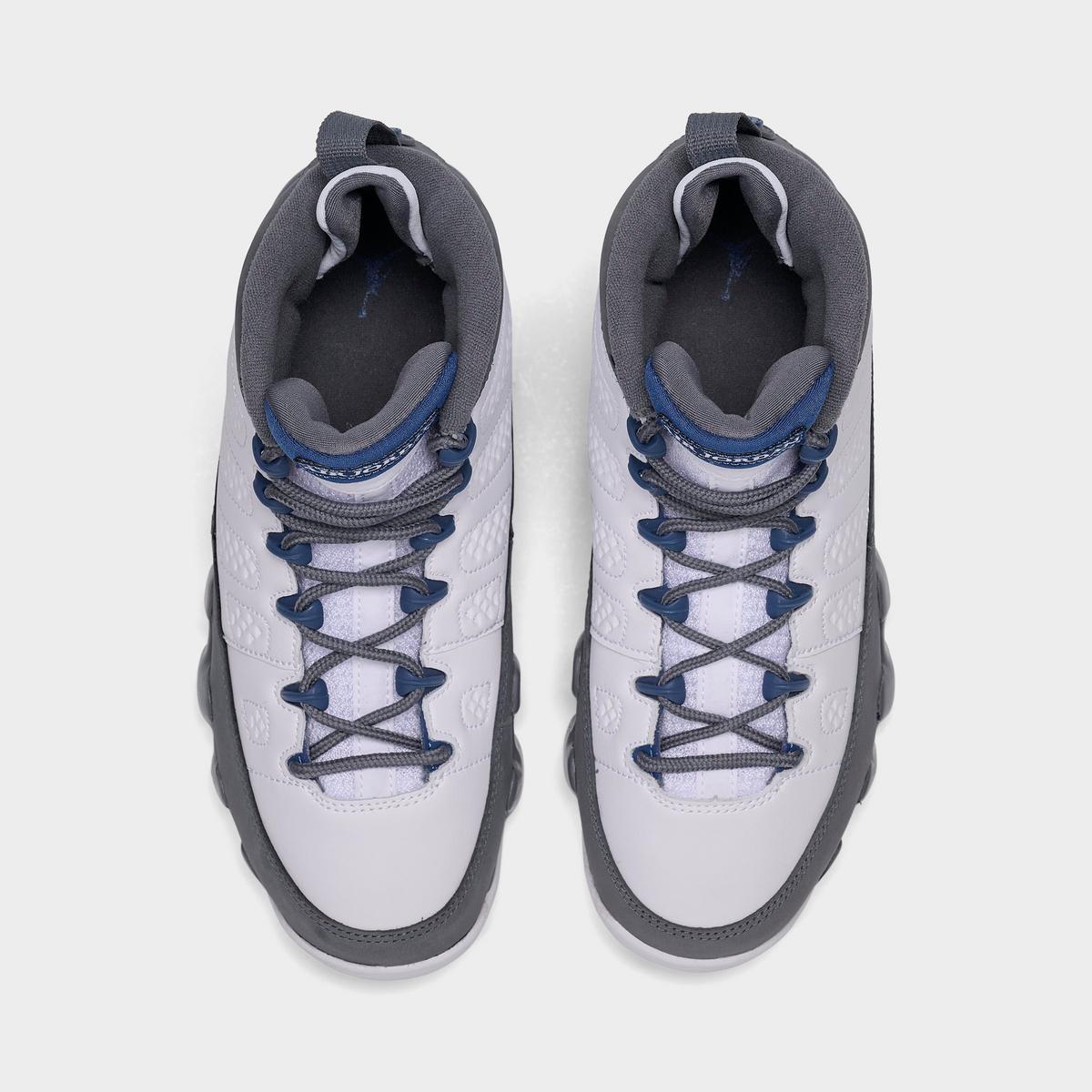 Grade School Air Jordan 9 Retro - Flint Grey/French Blue (2026)
