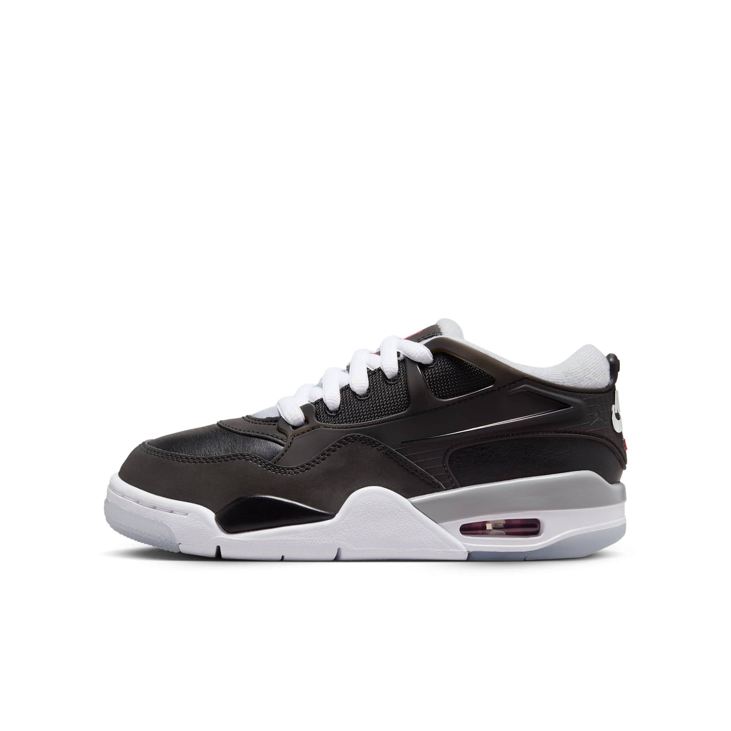 Air Jordan Grade School Retro 4 Rm 'Black Metallic Kid's Gs Sneakers