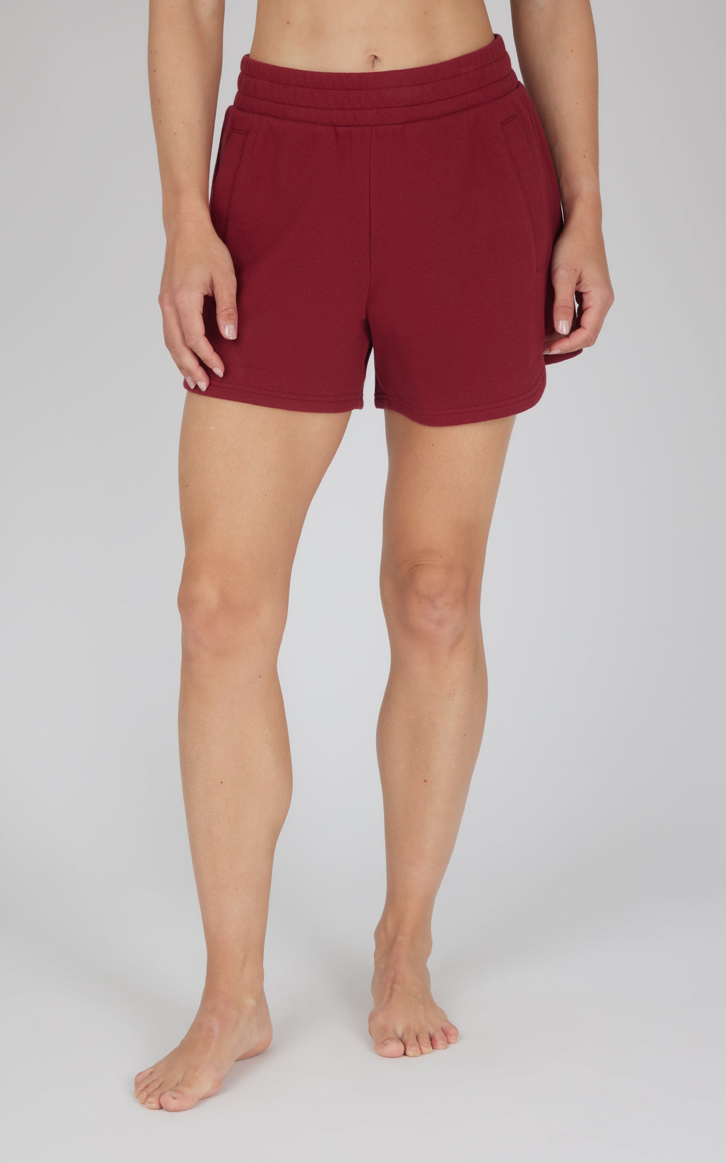 Loop Terry Up Shore Fold Over Short - Our Petal Tone Story