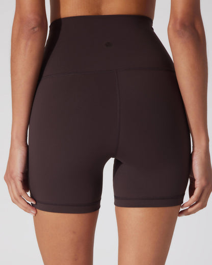 2 PK Skn Everyday 5" Super High Elastic Free Waist Short