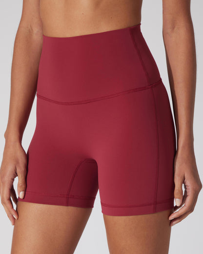 2 PK Skn Everyday 5" Super High Elastic Free Waist Short