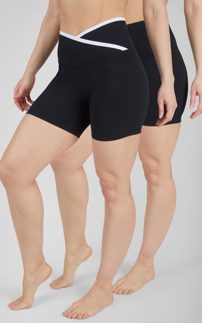 2 PK Lux Crossover 5" Bike Short