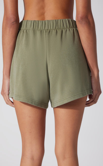 Washed Loop Terry Short
