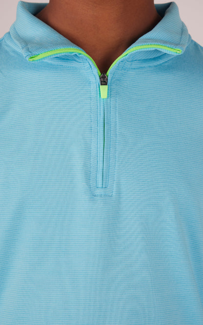 Boys Quarter Zip Pullover Sweatshirt
