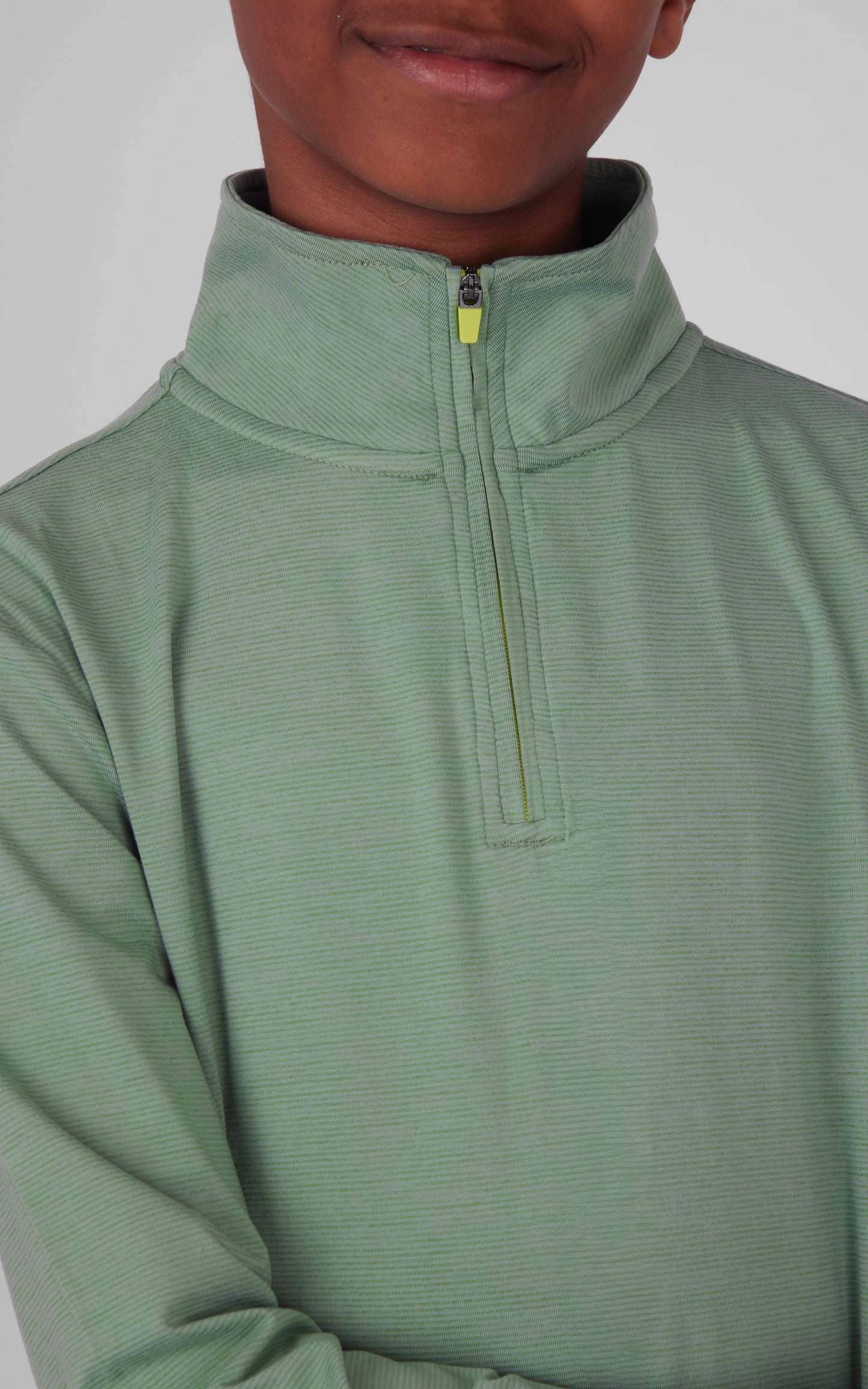 Boys Quarter Zip Pullover Sweatshirt