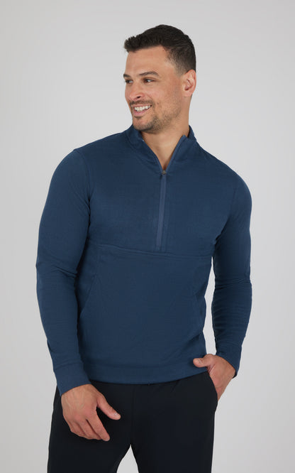Mens Softlite Everyday Half Zip Top - Our Ocean Core Story