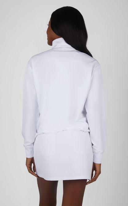 Citylite Half Zip Cinched Hem Jacket