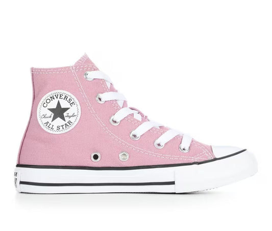 Converse Chuck Taylor All Star Lift Women's Sneakers — Rose Pink Canvas High-Top