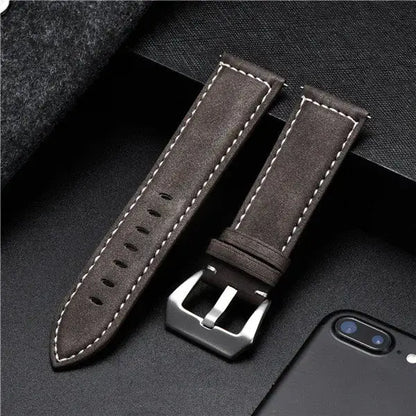 Samsung Galaxy Watch Leather Band - Classic Genuine Design