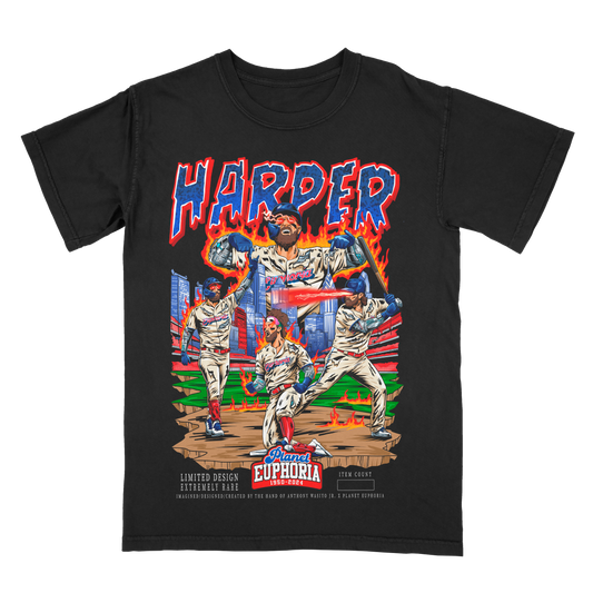 Bryce Harper V2 Limited Edition MLB Player Graphic T-Shirt