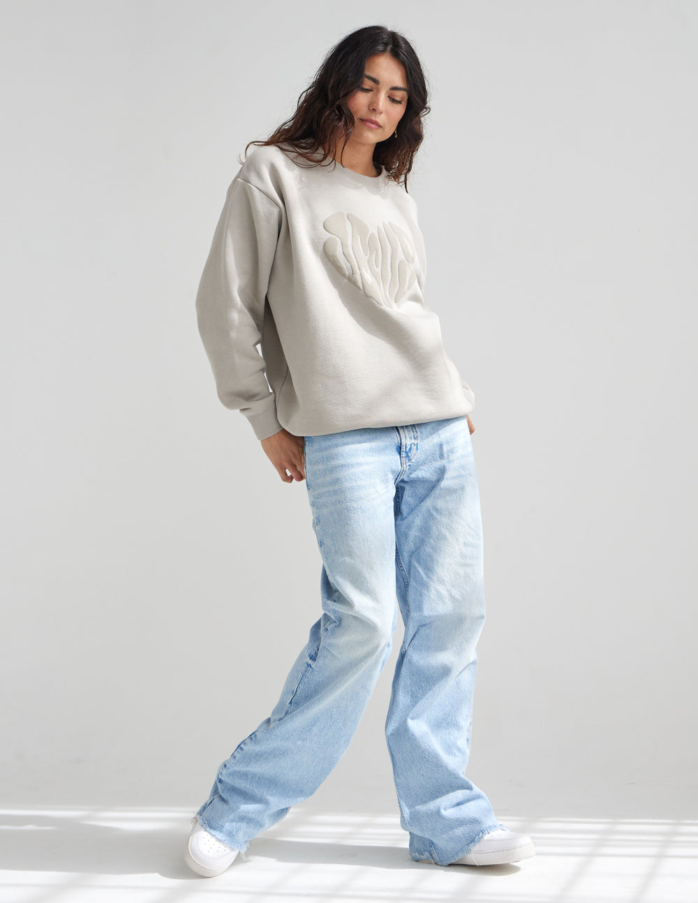 Elevated Faith Heart Jesus Unisex Crewneck