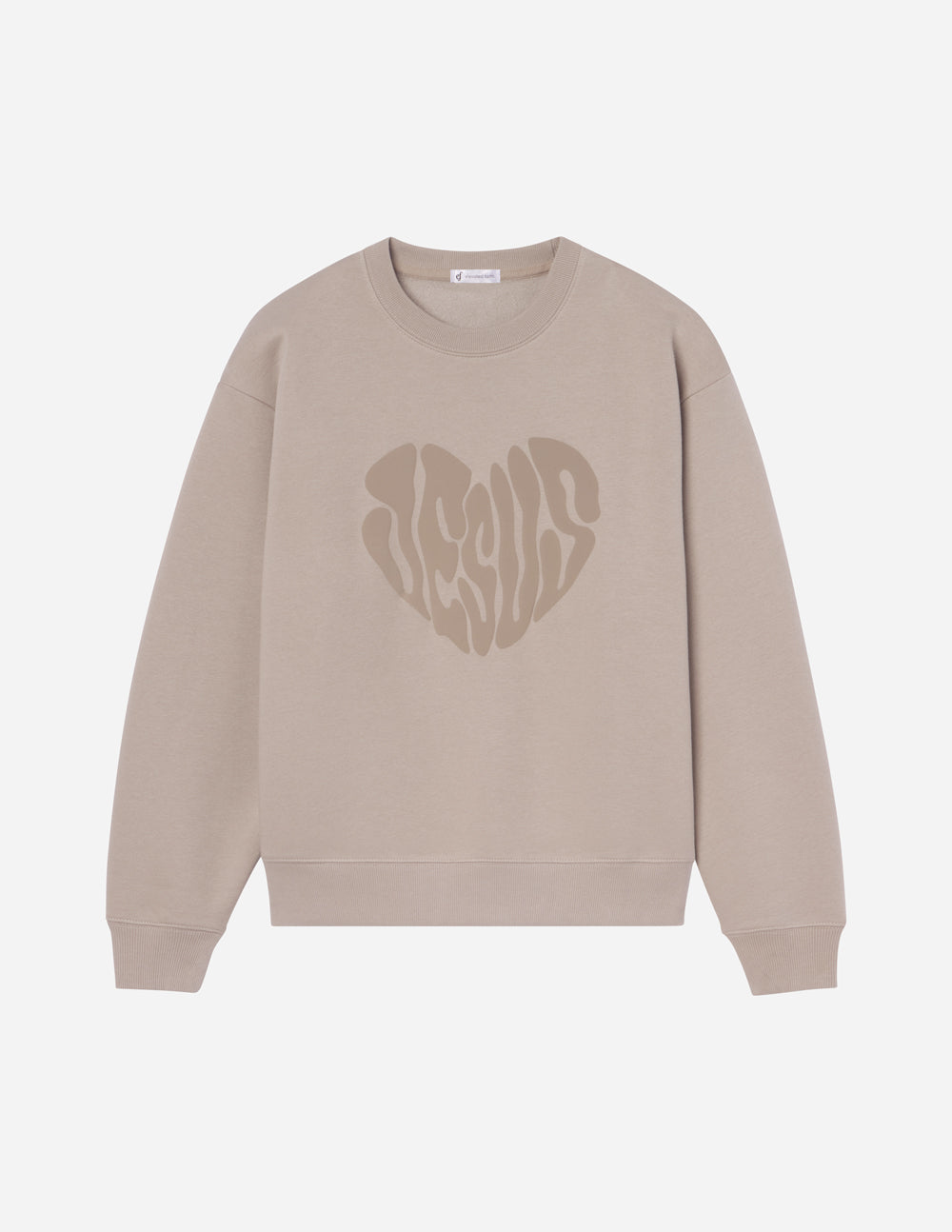 Elevated Faith Heart Jesus Unisex Crewneck
