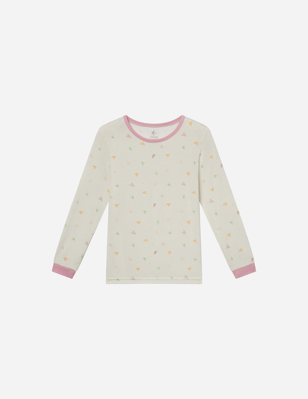 Elevated Faith Heart Bamboo Kids Pajama Set