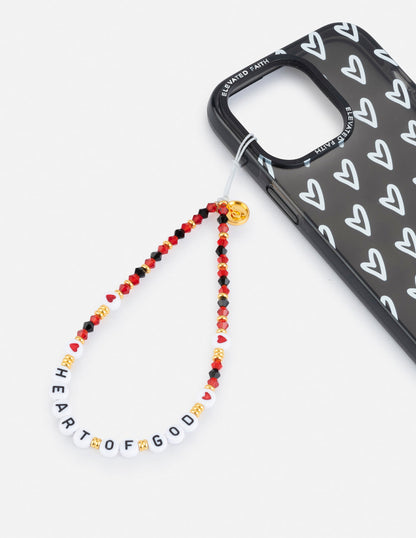 Elevated Faith Heart of God Phone Charm