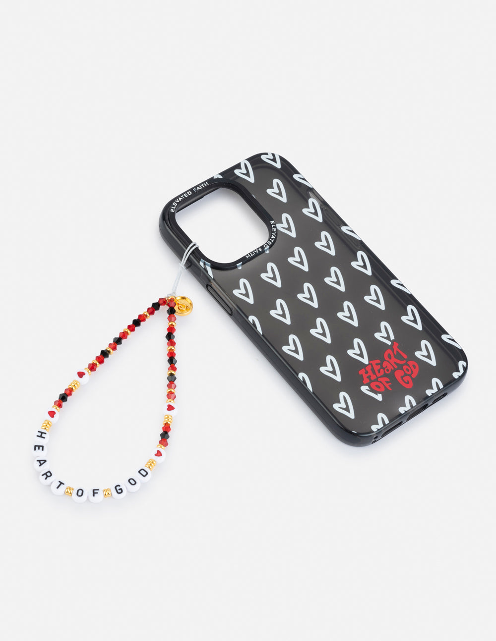 Elevated Faith Heart of God Phone Charm