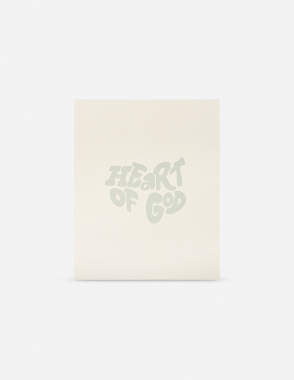 Elevated Faith Heart of God Print