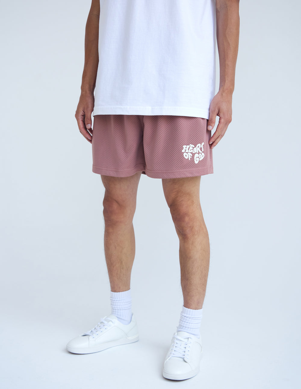 Elevated Faith Heart of God Unisex Mesh Short