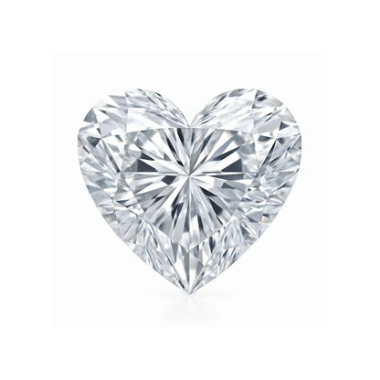 Heart Loose Lab Grown Diamond Stone VVS2 IGI Certified