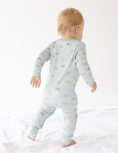 Elevated Faith Heaven Bamboo Convertible Footed Onesie